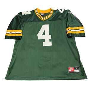Green Bay Packers Brett Favre Nike NFL Football Jersey Medium Vintage 90’s CLEAN